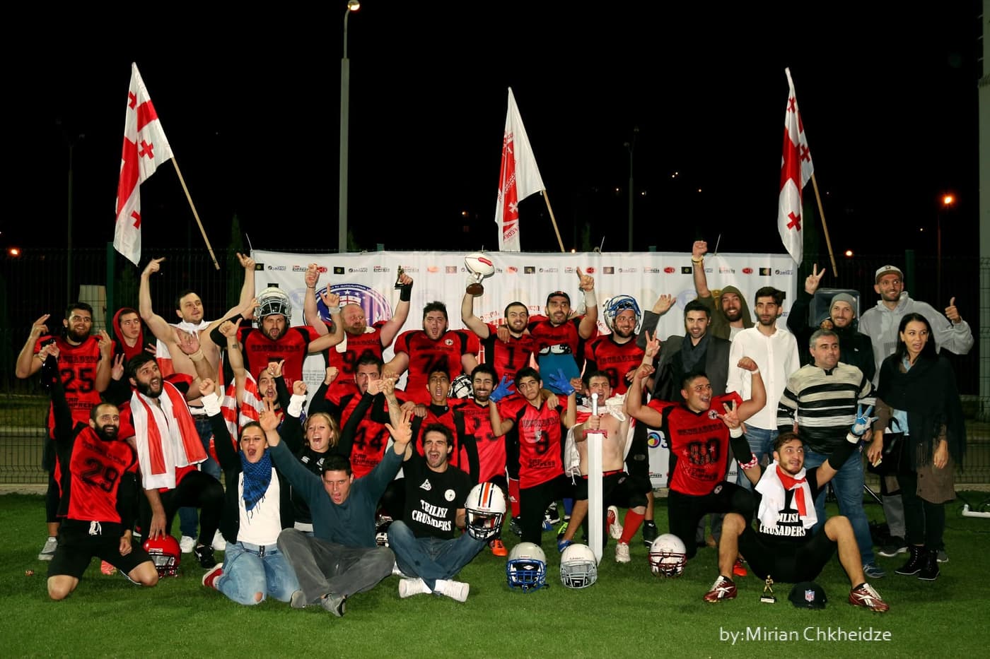 2017 · первые чемпионы — Tbilisi Crusaders